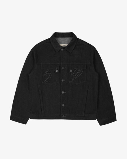 5MC2 Graphite Raw Denim Jacket