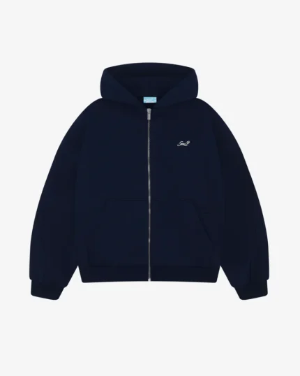 5MC2 Midnight Blue Zip Hoodie